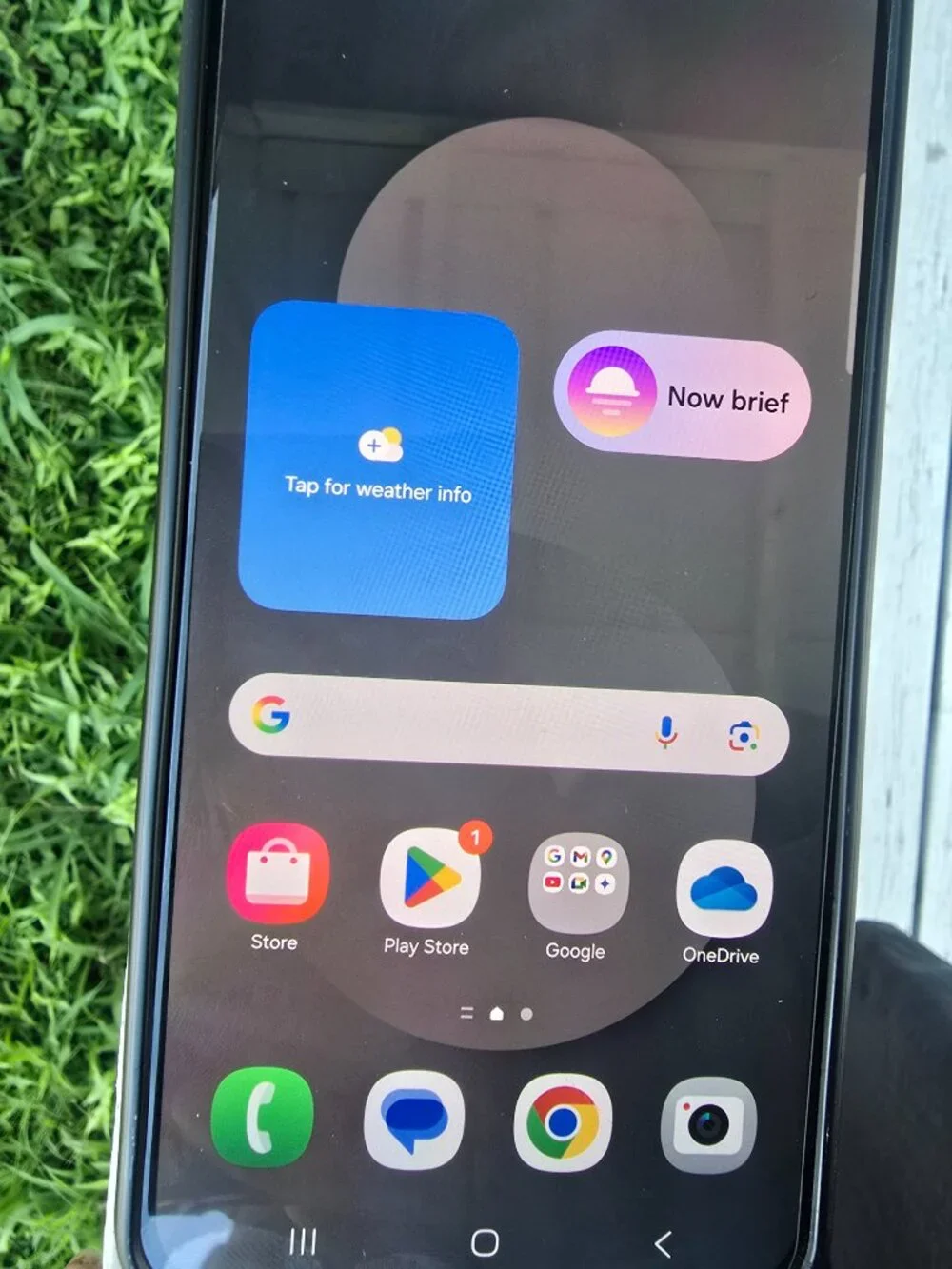 T-Mobile S25fe with case and screen protector